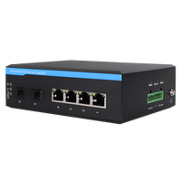 InMax Fabricante 6 Puertos 4 Puertos 48V Industrial Poe Switch para Equipo de Seguridad Cámara de Seguridad Cctv Cámara Ip