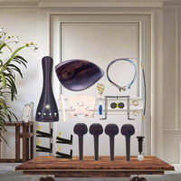 Ensemble complet d'accessoires pour instruments à cordes en ébène, pièces et composants