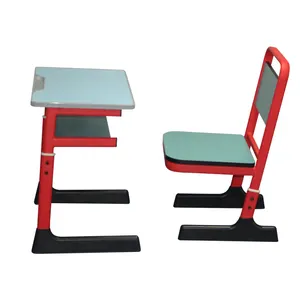 Großhandel Schult isch Schreibtisch Schul möbel Kunststoff Stuhl Schüler Klassen zimmer Möbel für niedrigen Preis