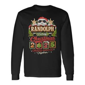 Maglietta a maniche lunghe della famiglia Randolph per Natale 2025: Crea ricordi insieme - Product Image 1