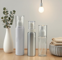 Vente en gros de bouteilles en plastique de 150ml pour cosmétiques faux cils personnalisés soins de la peau sérum masques pour le visage savon liquide vaporisateur lotion pompe