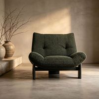 Fauteuil individuel en chêne de style vintage, chaise longue de luxe légère, mobilier confortable pour la maison, housse en coton et lin, salon, balcon