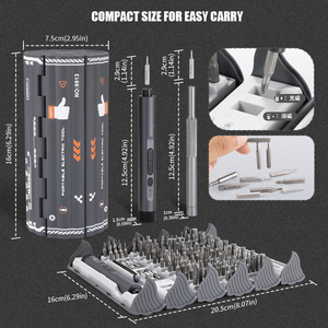 MYJ 126 in 1 <b>Screwdriver</b> <b>Bit</b> <b>Set</b> Portable Compact Size for Household Repair Power Diy Hand Tools 126 in 1 <b>Screwdriver</b> B - Product Image 4