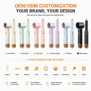 Torlin Styler ad Aria Calda Tutto-in-Uno per Supermercati e Catene <span class=keywords><strong>di</strong></span> Negozi, Versatile per Modellare, Arricciare, Lisciare e Volumizzare, con Funzionamento a Bassa e Alta Temperatura DC - Product Image 6