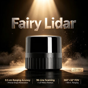 Nuevo Sensor Láser Digital 3D LiDAR RoboSense Fairy de 96 Haces de Alta Densidad con Tecnología VCSEL + SP-AD para una Percepción Inteligente - Product Image 1