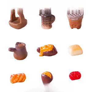 KI zhuojing Landscape Winter New Product: diy miniature dollhouse home decoration Table for roasting <strong>tea</strong> by the F - Product Image 5