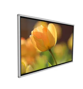 55 Inch Wall Mount Touch Screen Android Windows Black Silver White Red LCD Display Advertising Player