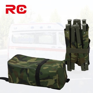 Kualitas bagus medis kamuflase taktis darurat tahan air kanvas Medvac aluminium Aloi lipat penyelamatan tandu - Product Image 1