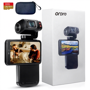 Videocamera ORDRO M3 5K, 48MP UHD 4K/60fps, Fotocamera Digitale Portatile per Vlog <span class=keywords><strong>YouTube</strong></span>, Schermo IPS Rotante da 3,5'', Batteria da 3250mAh - Product Image 1
