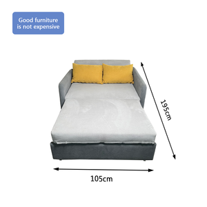 Canapé-lit pliable multifonctionnel minimaliste moderne, incontournable pour les petits salons - Product Image 4