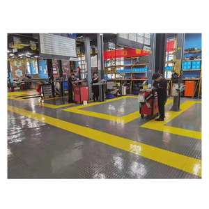 High Strength Anti-Slip PVC Garage Floor Tiles 2mm Plastic Flooring for Workshop Interlocking Vinyl Mats Outdoor 5mm PVC Vinyl - Product Image 2