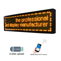 Affichage programmable extérieur du jaune RVB LED pour le hall d'exposition d'aéroport d'ascenseur Wayfinding l'éducation d'OEM SMD 10mm