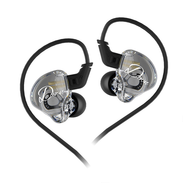 KZ Dawn Noise Cancelling HiFi Bass Earphones In-Ear Monitor Headphones Sport Earbuds for High-Performance Sound