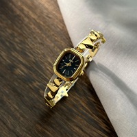 Montres pour femmes GEDI, montre en or pour femmes, montres élégantes pour poignet, montres vintage de luxe pour femmes, montres à quartz, cadeau pour femmes, horloge