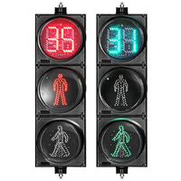 Feux de passage pour piétons à LED municipaux, économiques, résistants au froid, intelligents, étanches, pour zones scolaires et intersections urbaines, avec signalisation zébrée