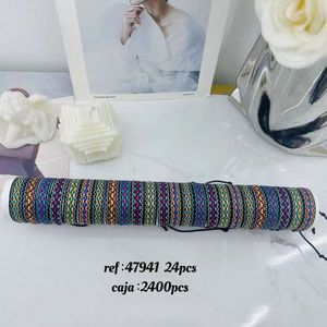 Braccialetto Intrecciato a Forma di Occhio 1,5cm PULSERA-TUBO Braccialetti alla Moda con Cordoncino - Product Image 1