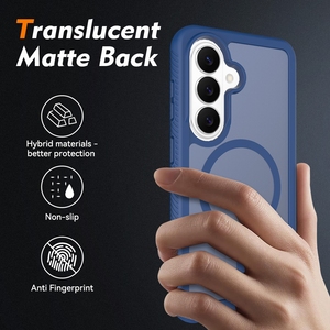 Convient pour l'écran mat S26ultra avec <span class=keywords><strong>coque</strong></span> magnétique pour téléphone S24plus et protection anti-chute S25 étoilée - Product Image 2