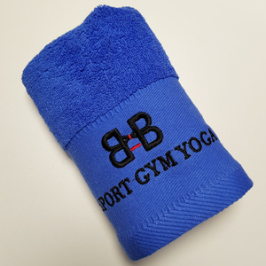 Logo <span class=keywords><strong>de</strong></span> broderie personnalisé professionnel 100% serviettes en coton plusieurs couleurs Sport Workout Gym <span class=keywords><strong>Serviette</strong></span> - Product Image 3