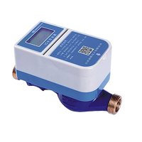Compteur d'eau intelligent numérique prépayé direct d'usine avec module Lora Lorawan Control en laiton OEM personnalisable