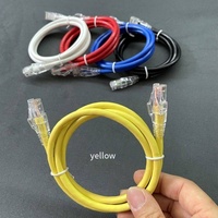 Kustomisasi warna CAT5 CAT5E 5M kabel LAN untuk penggunaan dalam ruangan- (RJ45) kabel koneksi WiFi & Extender komputer