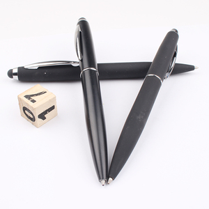 Bolígrafo de Metal Negro de <span class=keywords><strong>Buena</strong></span> Calidad de Fábrica, con Punta de Bola Mate y Logotipo Grabado Personalizado - Product Image 3