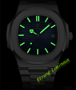 Relojes en Oferta para Hombre, Reloj de Cuarzo de Moda Ultrafino de Acero Inoxidable Resistente al Agua - Product Image 5