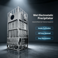 Système de recyclage d'eau WESP (Précipitateur électrostatique humide industriel) pour le nettoyage des gaz à haute humidité des fours à carreaux céramiques