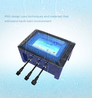 Gradateur de lumière de volaille Nature Sunrise & Sunset Simuler le système de gradateur de lumière de volaille intelligent Contrôleur d'éclairage automatique