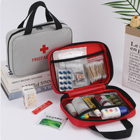 Sac de premiers secours imperméable pour le camping en plein air, la survie à domicile, le sauvetage en cas de tremblement de terre, organisateur de médicaments, grande capacité