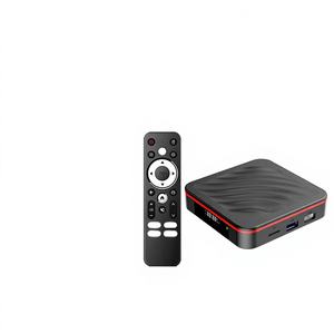 Boîtier <span class=keywords><strong>TV</strong></span> Android 14 Allwinner H728 Quad Core, lecteur vidéo 8K, Tripsky <span class=keywords><strong>M6</strong></span>, port Ethernet 1000M, décodeur réseau, télécommande vocale - Product Image 2