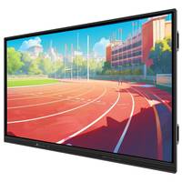 Monitor Inteligente Táctil Iboard Android 16 EDLA Certificado por Google, 8+128G, USB, WIFI, Inalámbrico, Panel de 86 Pulgadas para Reuniones Escolares