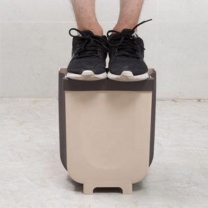Hanging Foldable Trash Can for Kitchen Cabinet Door Wall Mounted Folding Waste bin Small Collapsible Garbage bin