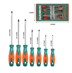 Jeu d'outils de tournevis ménagers 7 pièces fort magnétique fendu Philip Impact Driver Tool Mini jeu de tournevis - Product Image 3