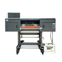 Impresora de Etiquetas de Cristal, Impresora Digital de Inyección de Tinta 604WX, Impresora UV Dtf Xroland, Impresora Publicitaria Honson con Puerto de Red