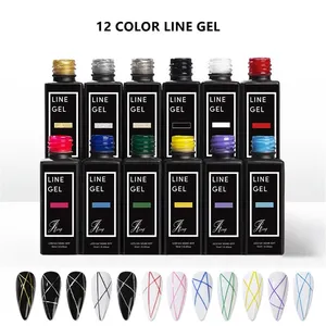 Kit 2021 de vernis à ongles Gel, laque pour dessin de manucure, à faire soi-même, 1 pièce, 15ml