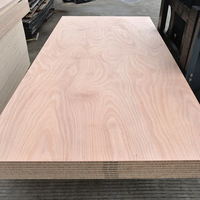 Prix usine Contreplaqué commercial de première classe moderne certifié CE, âme en peuplier, colle E2, 3mm 6mm 12mm 18mm 1220x2440mm