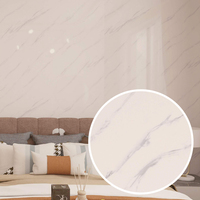 Revêtement mural en PVC effet pierre, léger, résistant et durable, pour décoration intérieure de luxe, panneau mural en marbre PVC