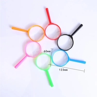 Hot Selling Reading 3X 5X Magnifier 60mm Cheap Children Handheld Magnifying Glass