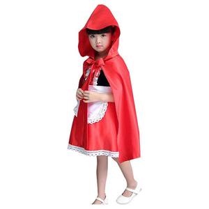 Déguisement de <span class=keywords><strong>Petit</strong></span> <span class=keywords><strong>Chaperon</strong></span> <span class=keywords><strong>Rouge</strong></span> pour Filles pour Halloween, Carnaval, Fête Fantastique, DONG-003 - Product Image 3