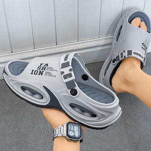 Sandalias para Hombre con Suela Gruesa de EVA, Antideslizantes, Cómodas, para Playa y Exteriores, con Tacón de 3cm o 5cm, Diseño Liso - Product Image 4