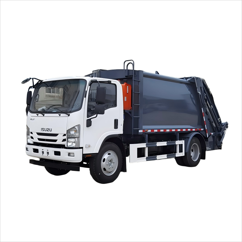 I SUZU EFL 189 л.с., 4*2, 11 м³, компримированный Мусоровоз, муниципальная машина для вывоза мусора и транспортировки
