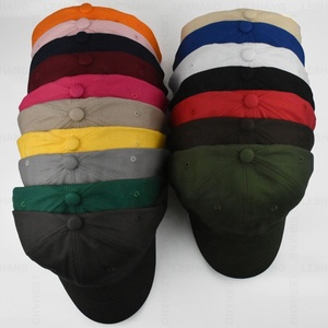 Casquette de sport en coton à 6 panneaux personnalisée, unisexe, avec logo brodé 3D, bicolore - Product Image 1