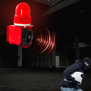 Có thể điều chỉnh DC12V công nghiệp kim loại âm thanh Strobe Ánh sáng an toàn cảnh báo đèn hiệu hệ thống báo động - Product Image 1