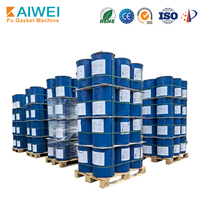 Máquina Dispensadora de Pegamento Automática KAIWEI, de Dos Componentes, para Sellado y Espumado de Paneles de Puertas de Gabinetes