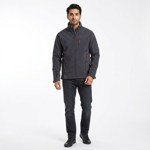 Chaqueta Softshell Personalizada Más Vendida para Hombre, Chaqueta Softshell para Hombre de Alta Calidad, de Secado Rápido, Resistente al Viento y Transpirable - Product Image 1