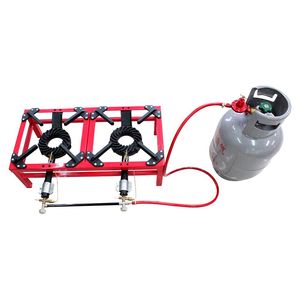 Dual Cooktop Cast Iron <strong>Gas</strong> Stove for Household Hotel <strong>Outdoor</strong> LP <strong>Gas</strong> Cast Iron Surface Versatile <strong>Cooker</strong> 11.6kg TSGB-06DBTC - Product Image 3