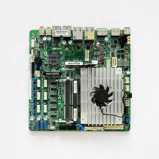 ASROCK IMB-186V IMB-186 REV.1.06 Embedded Computer Industrial Motherboard Stock 100% Testing