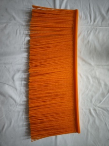 Nuova Spazzola di Ricambio per Spazzatrice, Striscia in Plastica con Filo d'Acciaio, Spazzole per Pulizia Stradale per Carrelli Elevatori, Alta Resistenza all'Usura - Product Image 6