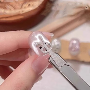 Stylo magnétique 3D en forme de cœur pour vernis gel UV, effet œil de chat, nail art, manucure DIY, outil de salon - Product Image 4