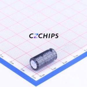 Condensador Electrolítico de Aluminio de Orificio Pasante ERK2G9220F16OT, Orificio Pasante, D8xL16mm 22uF -40%~0% 400V 200mA-100kHz - Product Image 1